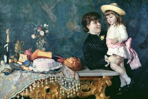 Recitando una oda en el cumpleaños de mamá de Angelo Martinetti